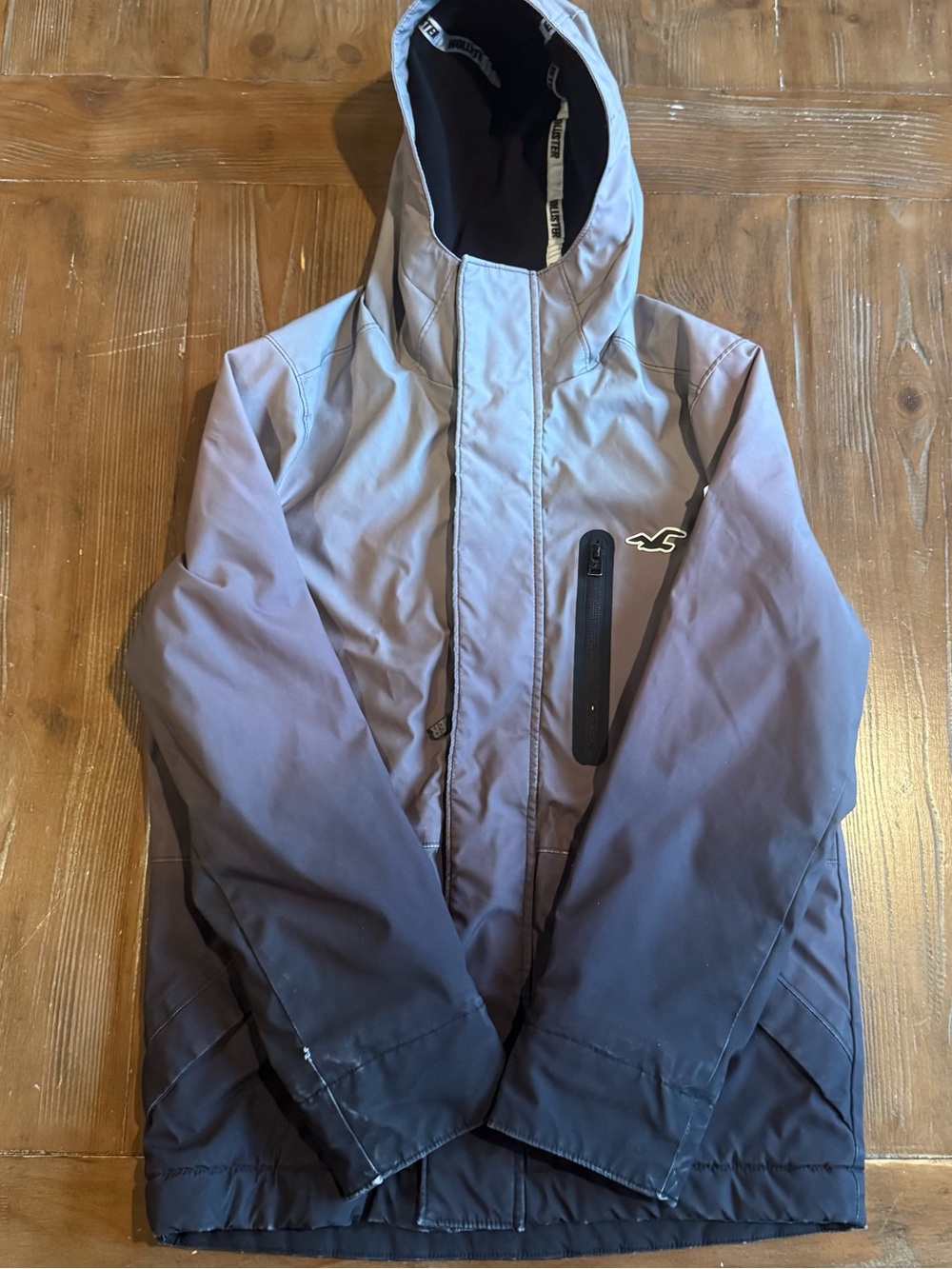 Hollister All-Weather Collection Jacket Size XS Gray Winter Coat